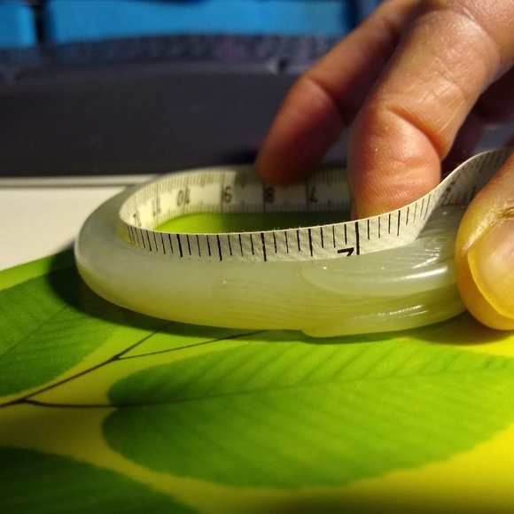 vintage 60s NWOT jade dragon bangle bracelet 🎈HOST PICK 🎈 - Picture 7 of 8